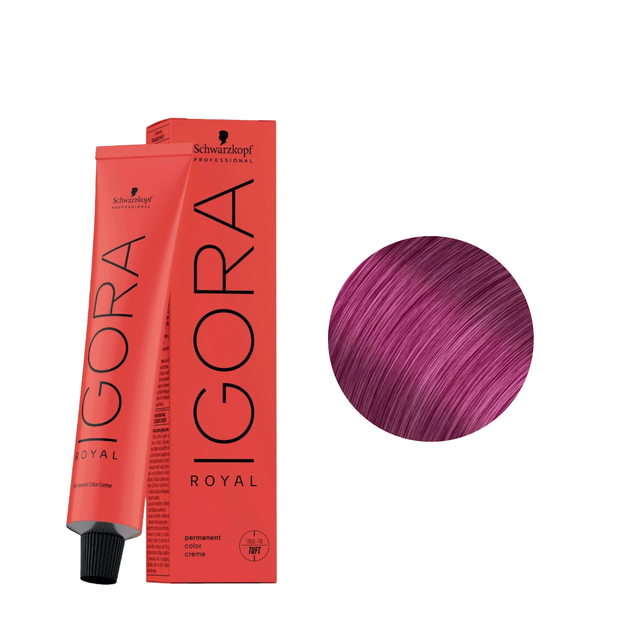 Schwarzkopf Tinte Igora Royal 0-89 Concentrado Rojo Violeta 60ml