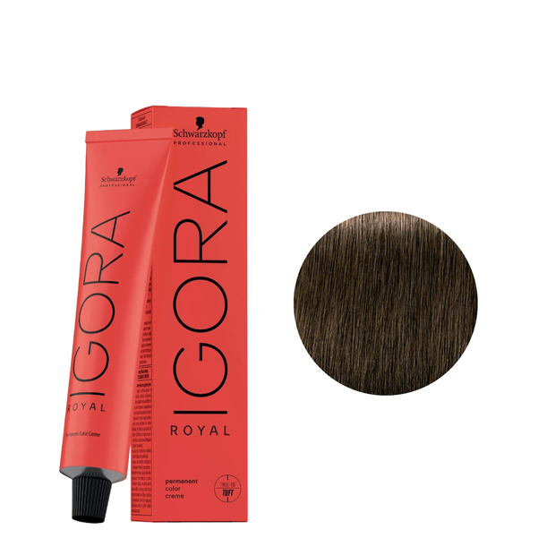 Schwarzkopf Tinte Igora Royal 5-65 Castaño Claro Marrón Dorado 60ml