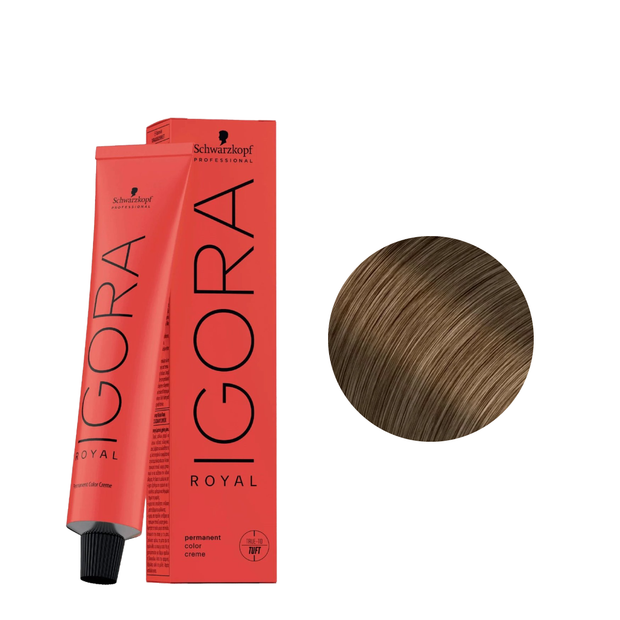 Schwarzkopf Tinte Igora Royal 6-63 Rubio Oscuro Marrón Mate 60ml