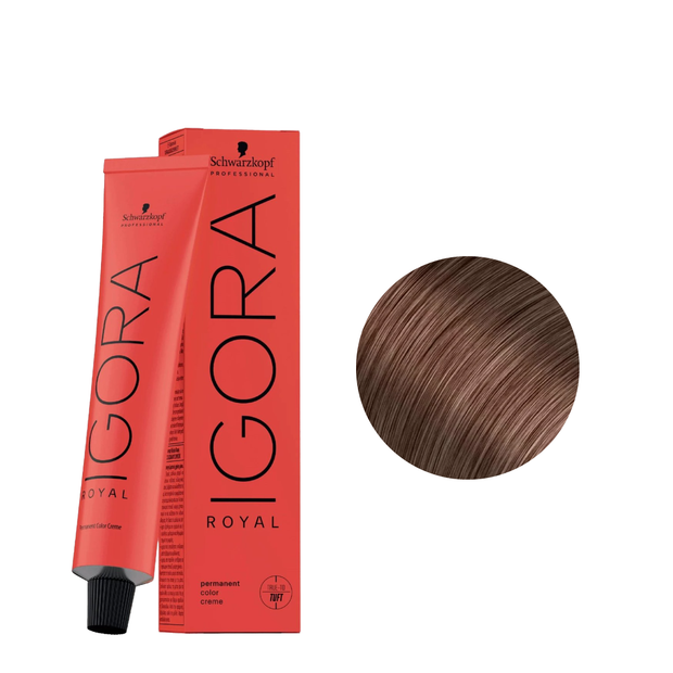 Schwarzkopf Tinte Igora Royal 6-6 Rubio Oscuro Chocolate 60ml