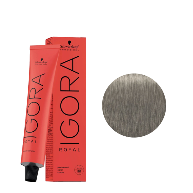 Schwarzkopf Tinte Igora Royal 9-11 Rubio Muy Claro Ceniza Intenso 60ml