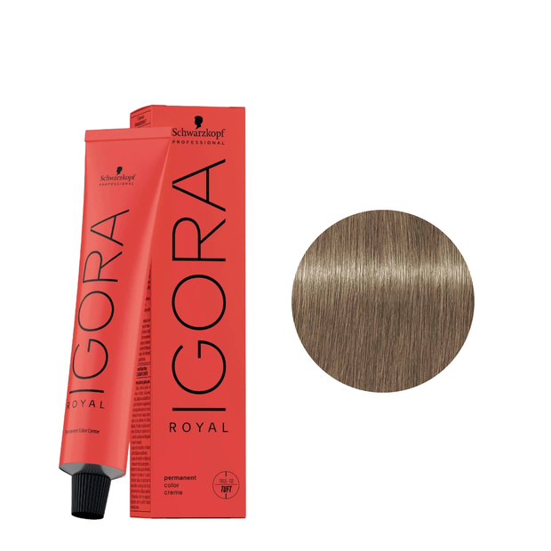 Schwarzkopf Tinte Igora Royal 9-42 Rubio Muy Claro Beige Ceniza 60ml