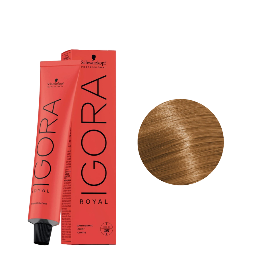 Schwarzkopf Tinte Igora Royal 9-55 Rubio Muy Claro Dorado Intenso 60ml
