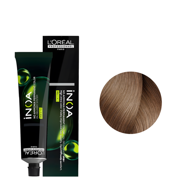 Loreal Tinte Inoa 9.12 Rubio Muy Claro Ceniza Irizado 60ml