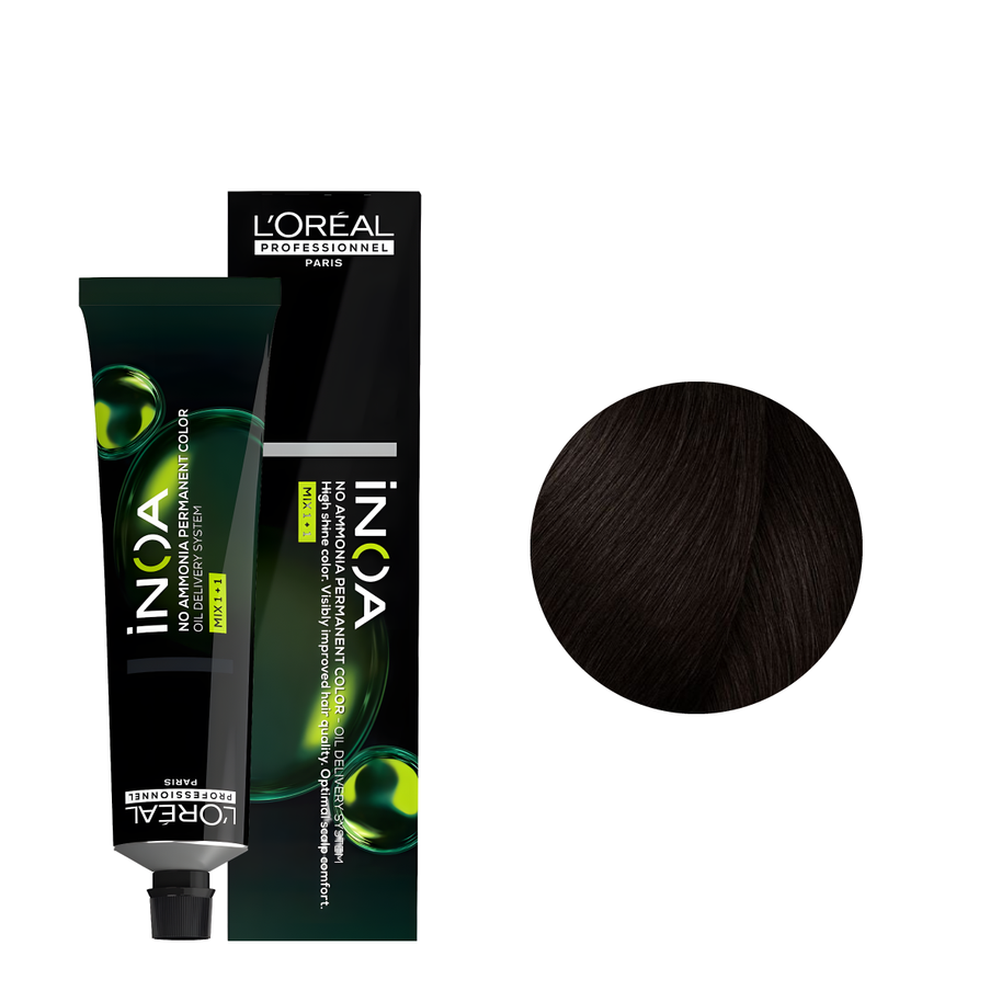 Loreal Tinte Inoa 4.35 Castaño Dorado Caoba 60ml