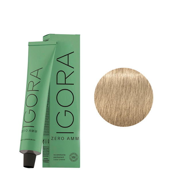 Schwarzkopf Tinte Igora Zero amm 10-14 Rubio Platino Ceniza Beige 60ml
