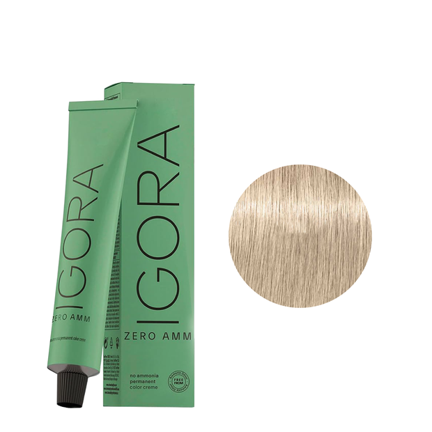 Schwarzkopf Tinte Igora Zero amm 10-2 Rubio Platino Humo 60ml