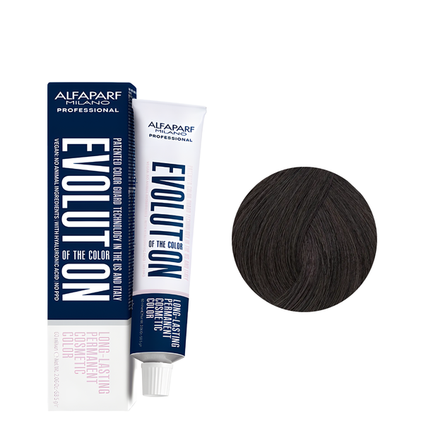 Alfaparf Tinte Evolution 5.75 Castaño Claro Matte Caoba 60ml