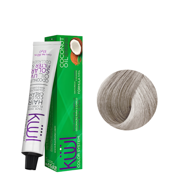 Tinte Kuul 10.1 Rubio Extra Claro Cenizo 60ml