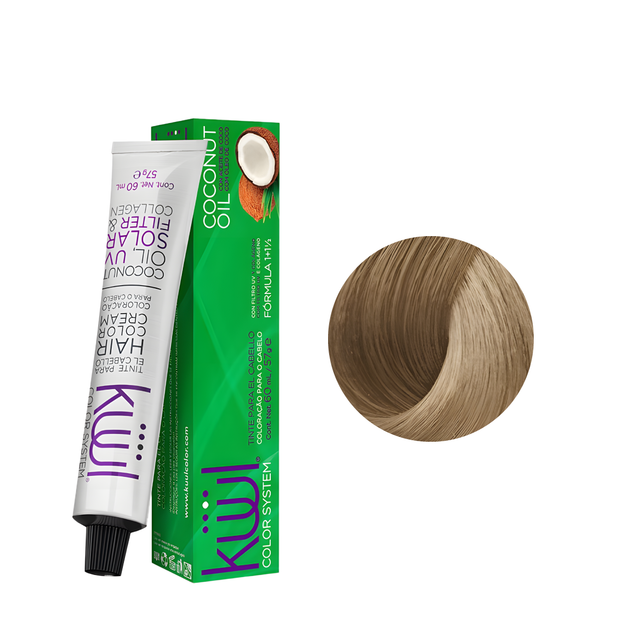 Tinte Kuul 9.12 Rubio Clarisimo Cenizo Nacarado 60ml